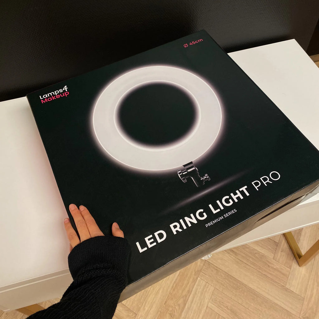 Ring light 45 cm för makeup, foto & video