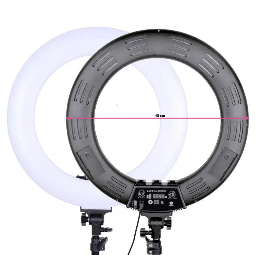 Ring light 45 cm för makeup, foto & video