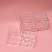 Acrylic makeup organizer