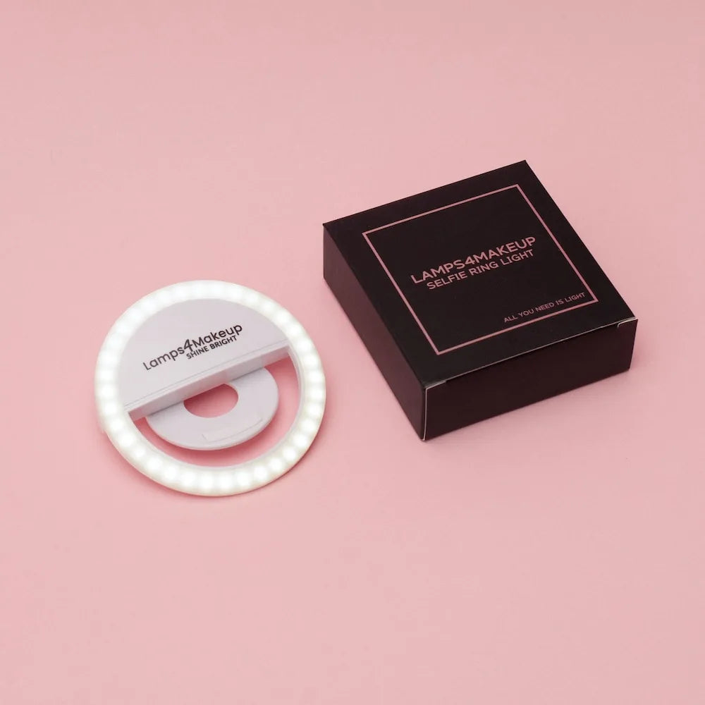 Selfie ring light by LAMPS4MAKEUP