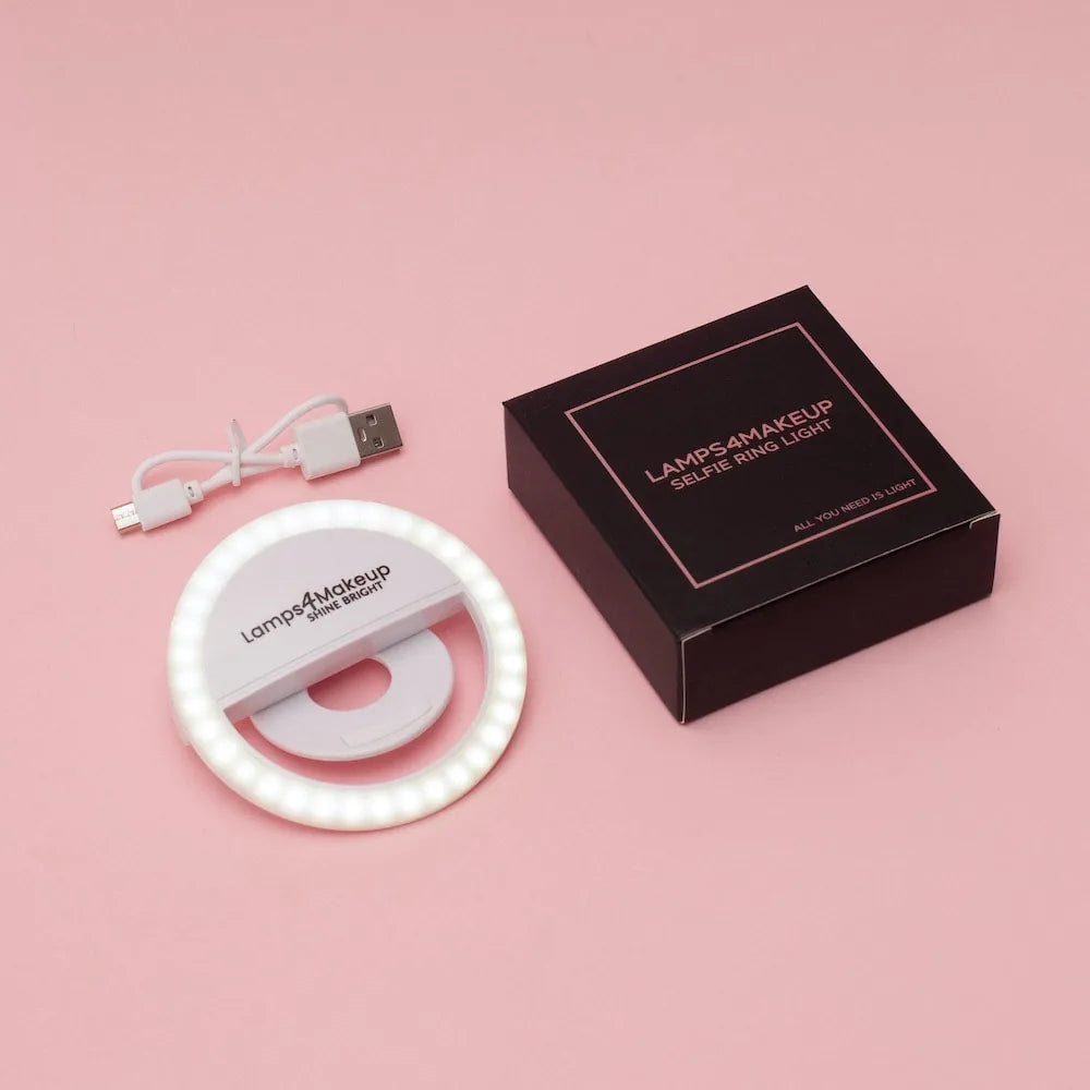 Selfie ring light by LAMPS4MAKEUP