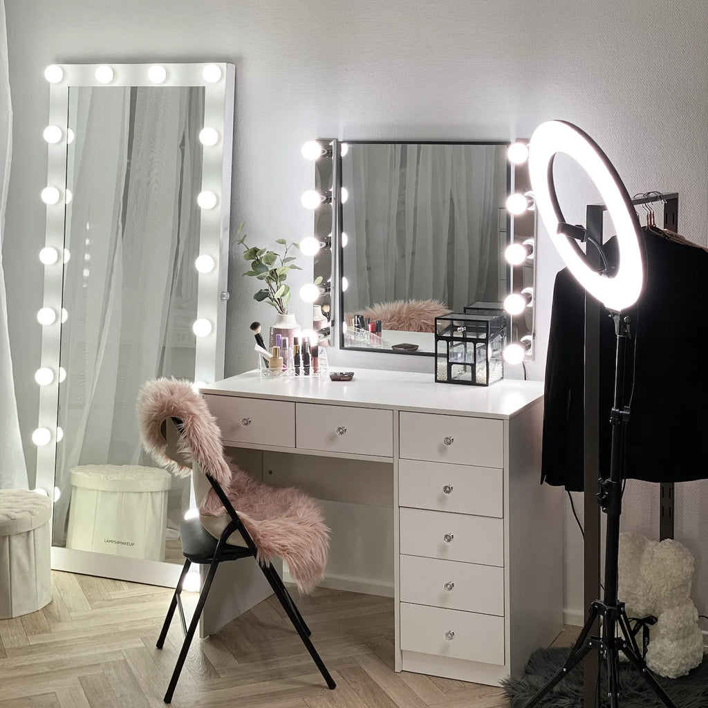 Ring light 45 cm för makeup, foto & video