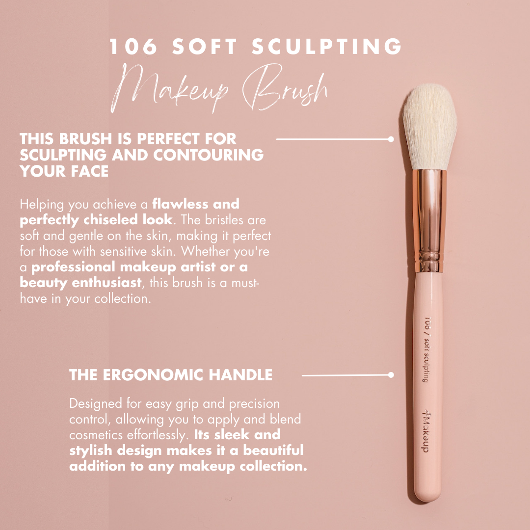4Makeup Soft sculpting makeup brush/106
