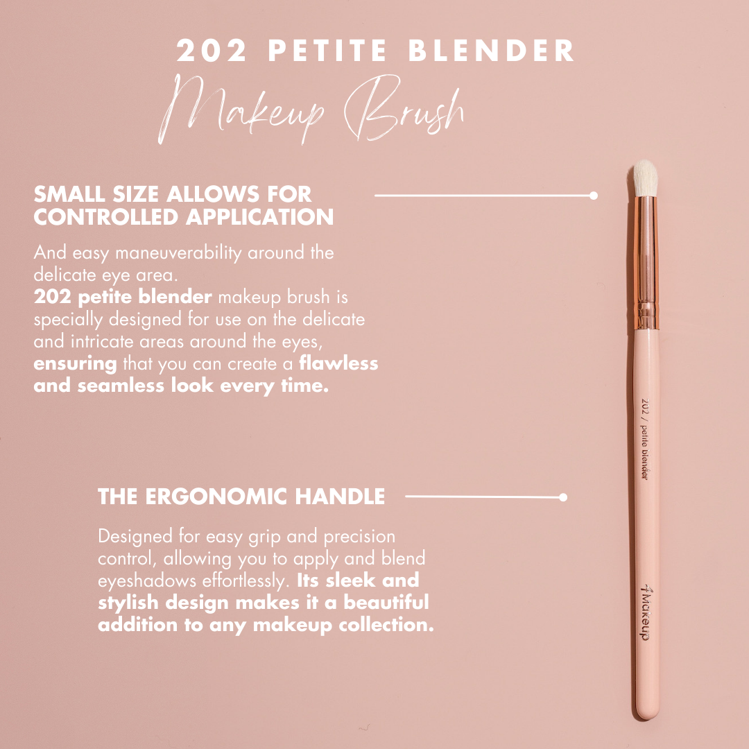 4Makeup petite blender/202 makeup brush