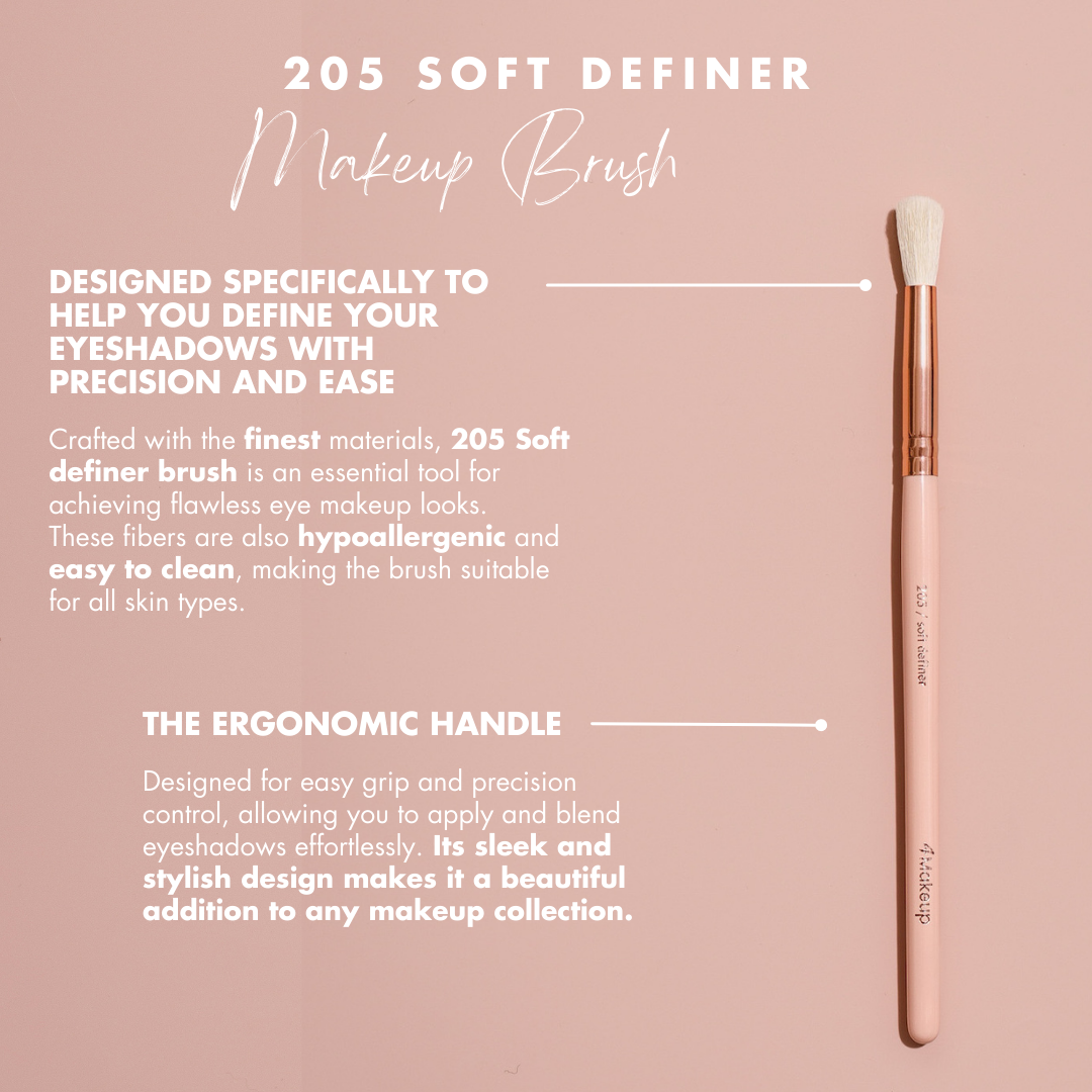 4Makeup Soft definer/205 makeup brush