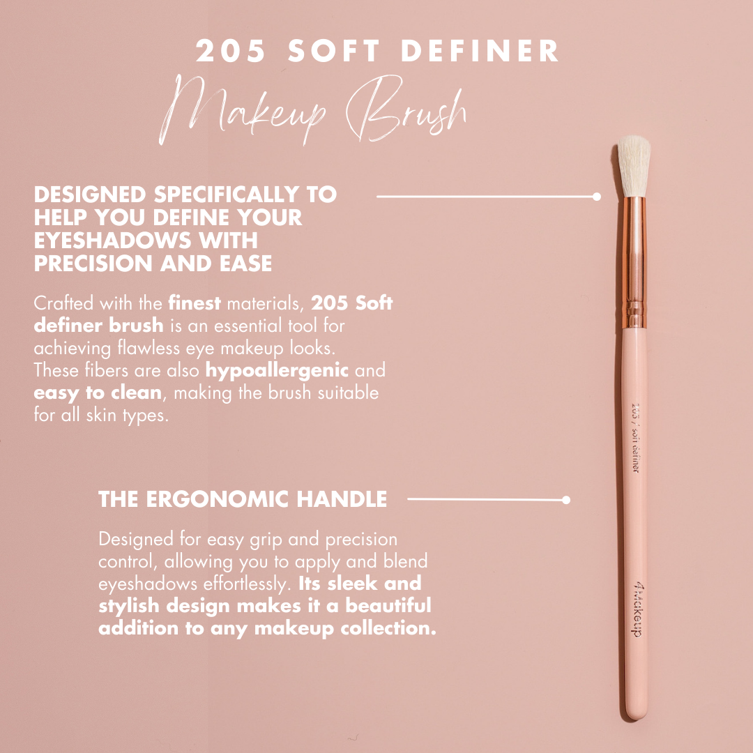 4makeup Soft Definer 205 Makeup Brush