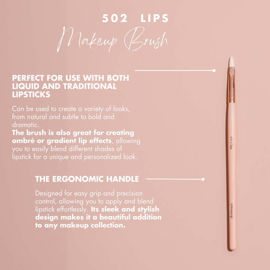Dense bristles. Controlled application.