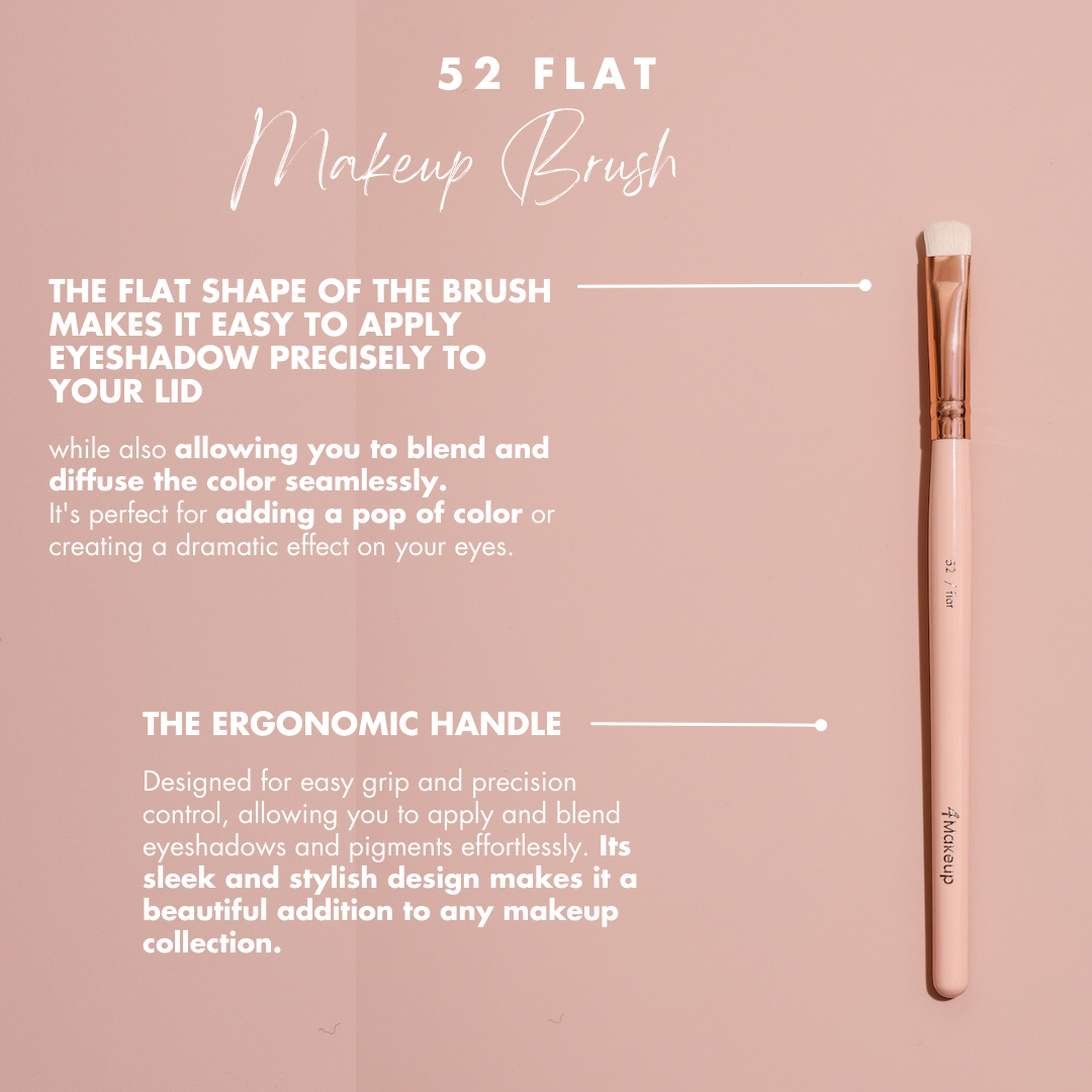4Makeup flat/52 makeup brush