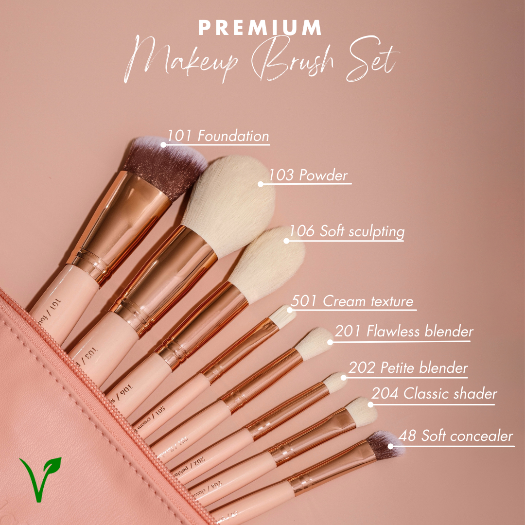 4Makeup Premium makeup brush set