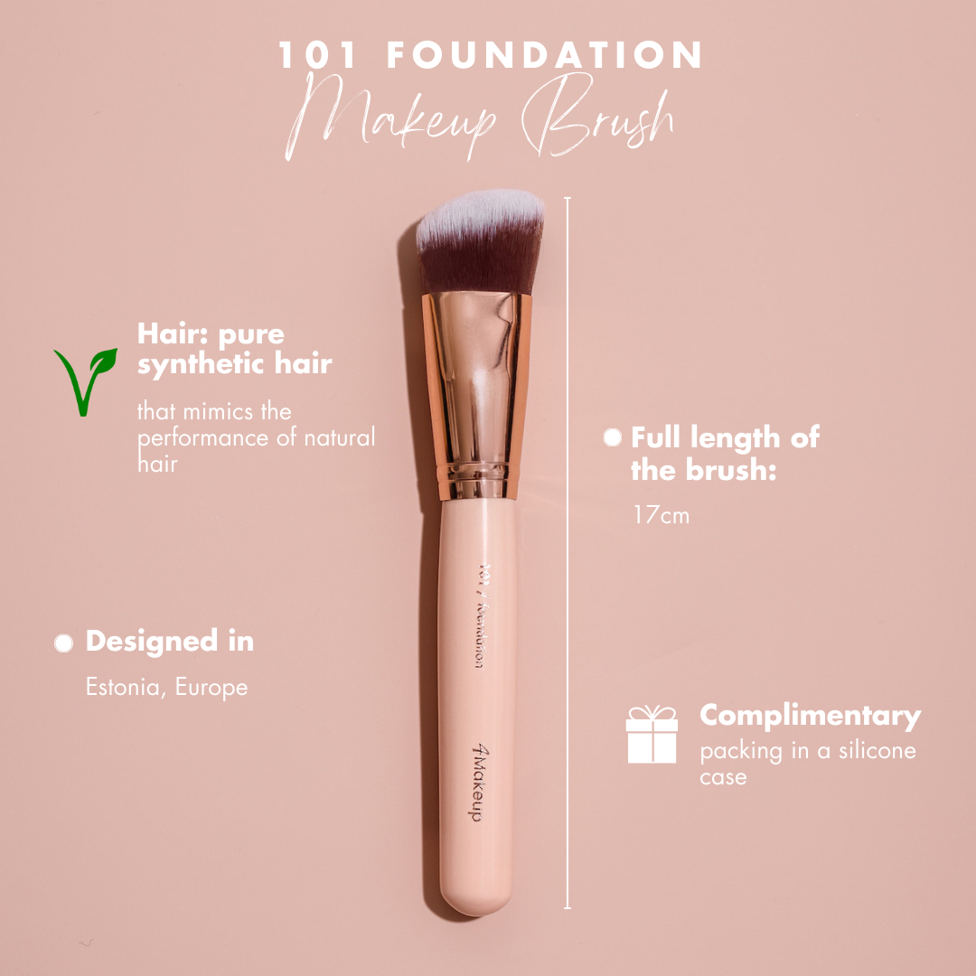 4Makeup Foundation makeup brush/101