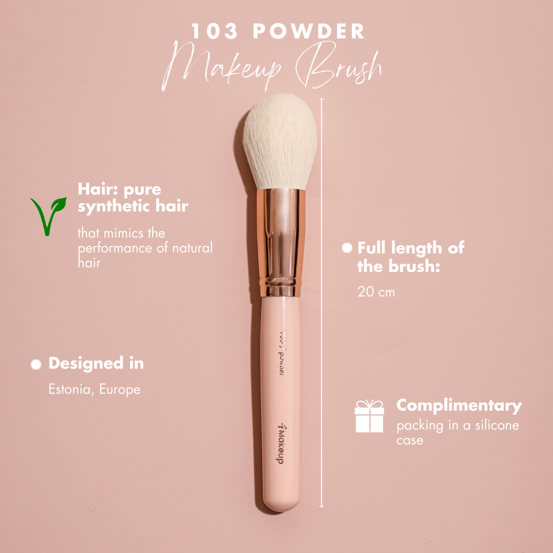 4Makeup Powder makeup brush/103
