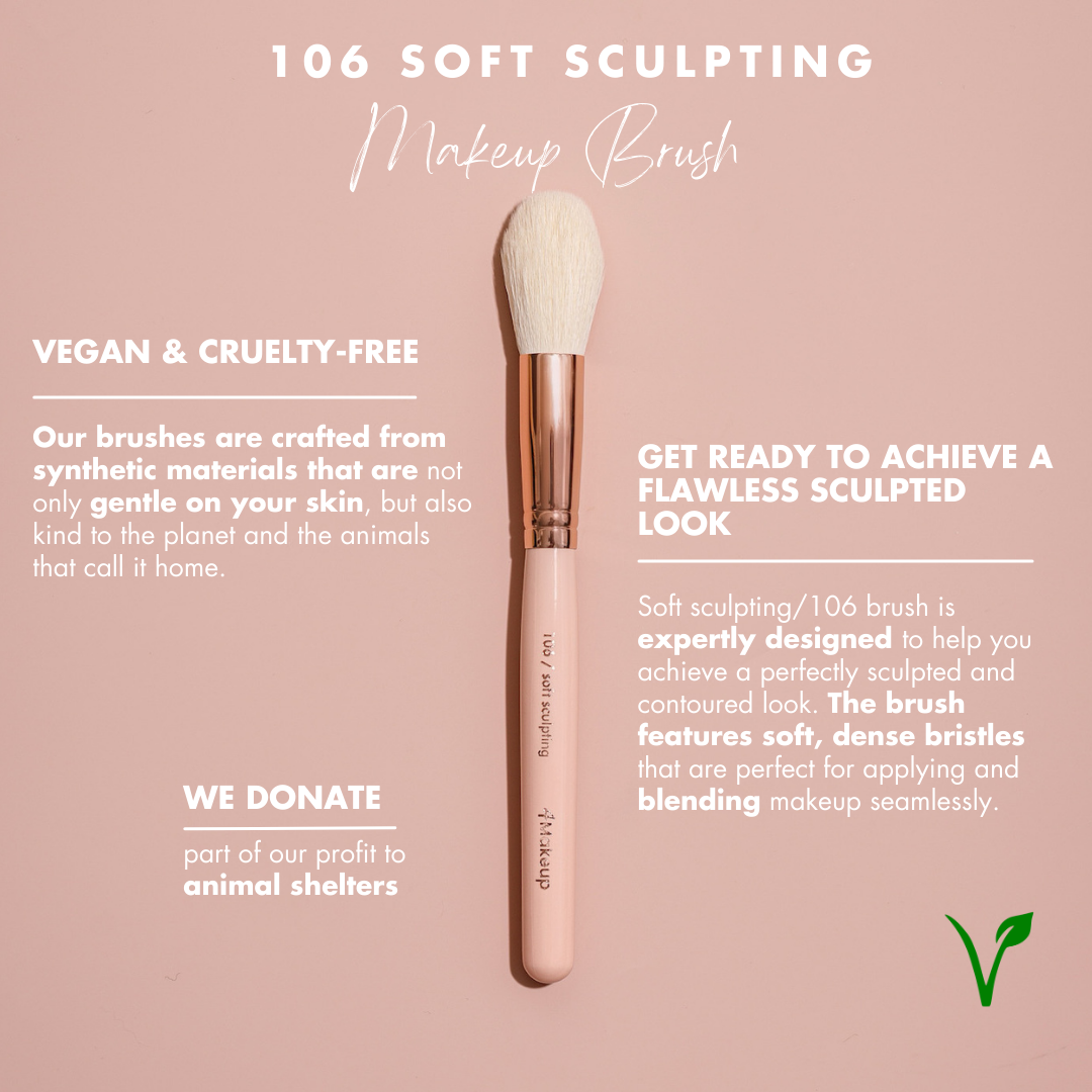 4Makeup Soft sculpting makeup brush/106