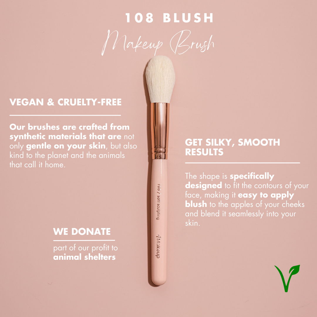 4Makeup Blush makeup brush/108