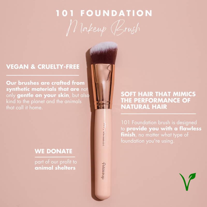 101 Foundation Brush blending foundation