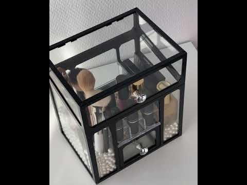 kosmetik aufbewahrung schwarz Kosmetik Veranstalter von LAMPS4MAKEUP – Lamps4makeup