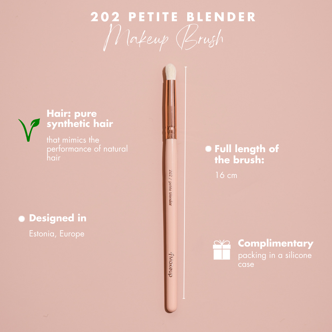 4Makeup petite blender/202 makeup brush