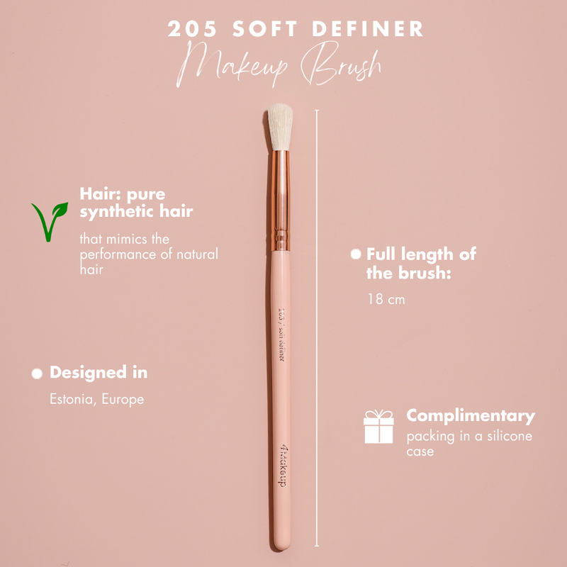 101 Foundation Brush refining foundation around the face