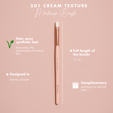 4Makeup Cream texture/501 makeup brush