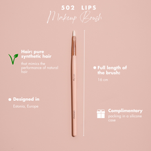 4Makeup lips/502 makeup brush