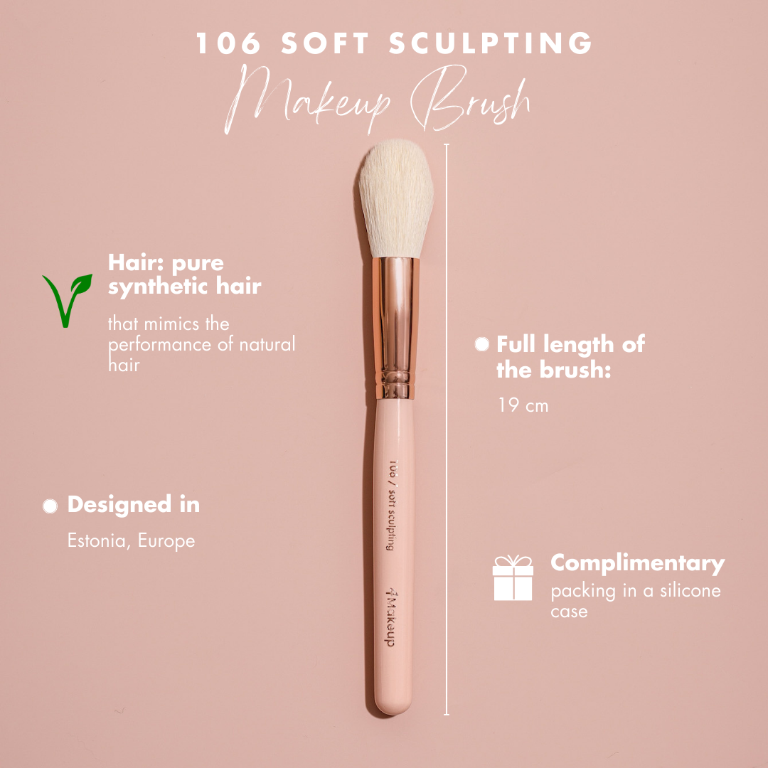 4Makeup Soft sculpting makeup brush/106