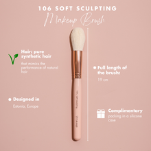4Makeup Soft sculpting makeup brush/106